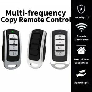 Controle remoto de clonagem e replicação multifrequencial de 250 a 915 MHz, controle remoto de porta de garagem