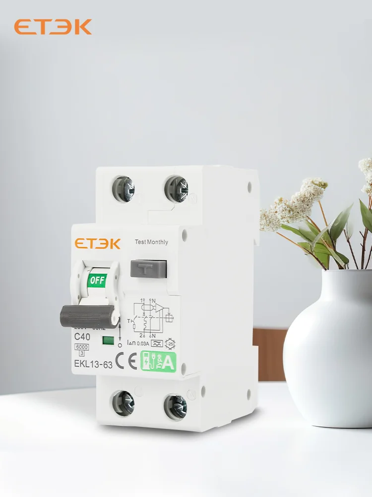 IDR TIPO A - ETEK 1P+N Residual Automatic p/ Wallbox - Imagem 6
