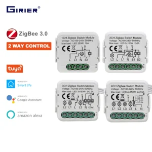 Mini interruptor inteligente - GIRIER Tuya ZigBee 3.0 Switch Mod.10A
