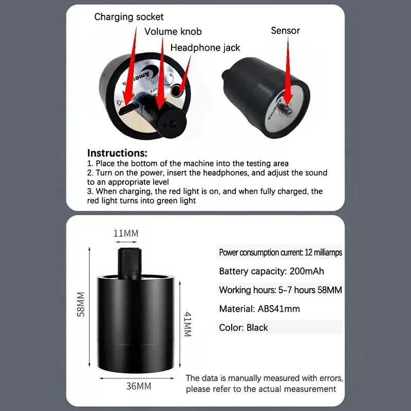 Detector Multi-funcional de tubos de água - Imagem 4
