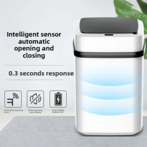 Lixeira com sensor -13L Smart Sensor Trash Can Fully Automatic