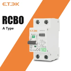 IDR TIPO A - ETEK 1P+N Residual Automatic p/ Wallbox