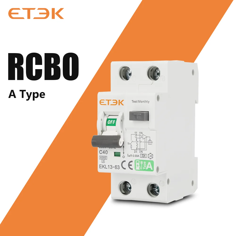 IDR TIPO A - ETEK 1P+N Residual Automatic p/ Wallbox